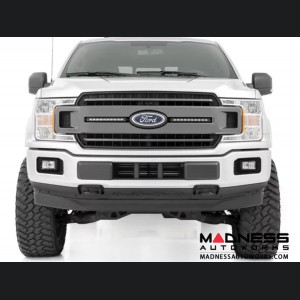 Ford F-150 Dual LED Grille Kit - Chrome Series - 10"